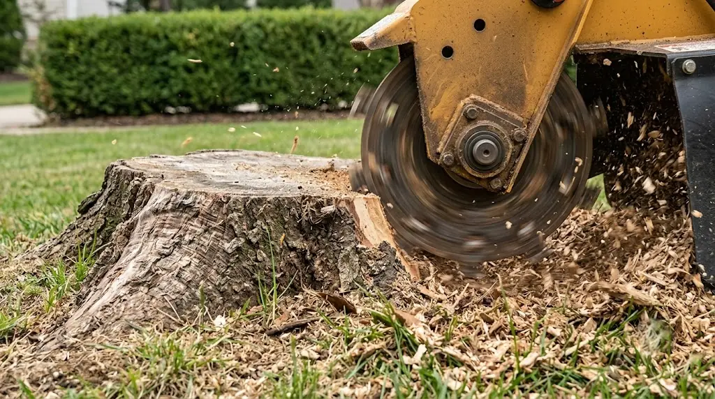 stump grinding nepa removal